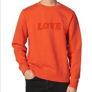 Sandro Love Crewneck Sweatshirt